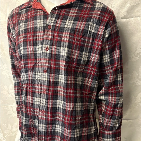 Pendleton Red and Black Plaid Men's Shirt - Picture 2 of 11